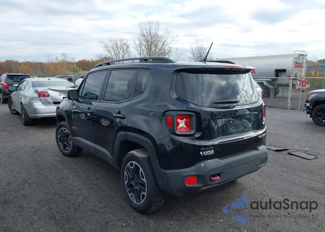 2017 Jeep Renegade Trailhawk 4X4 из США, поврежденный, VIN ZACCJBCBXHPG67568